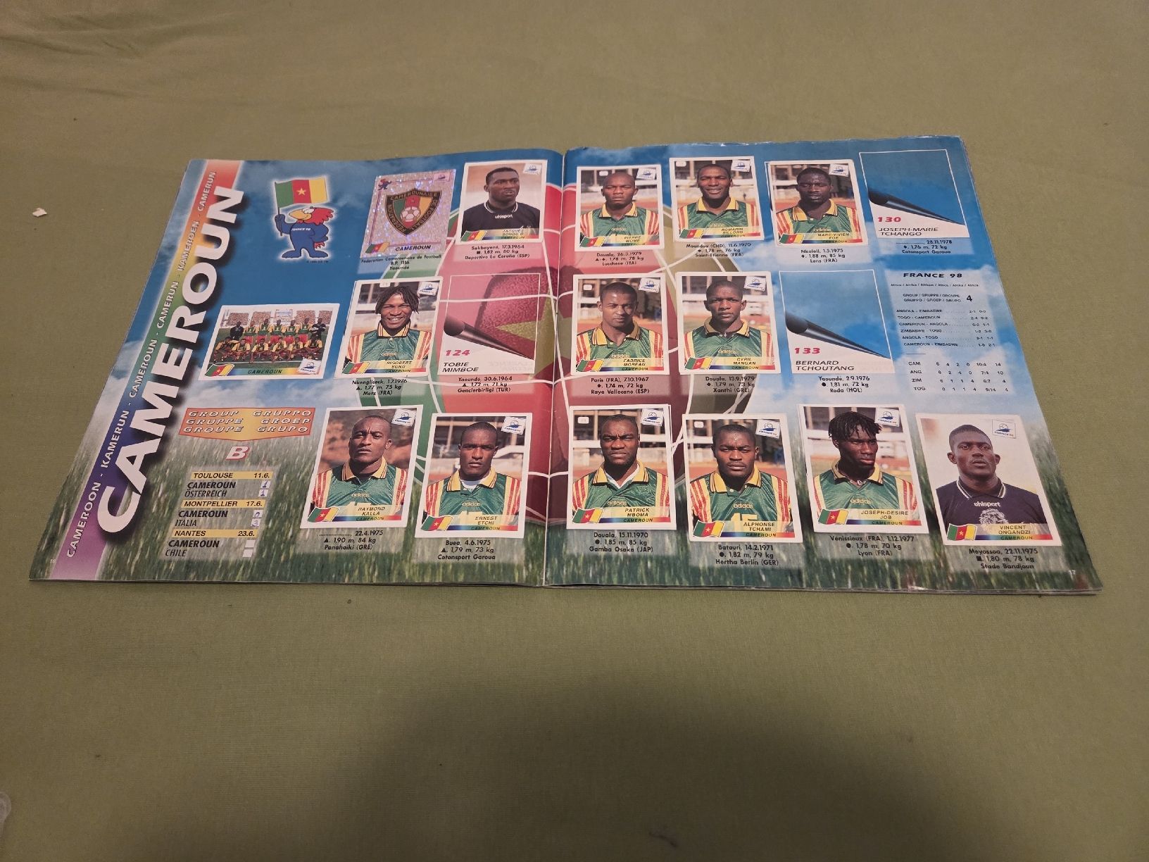 Panini Album: Panini Album WM 1998 – Usato da Embrach venduto da MamaSantos 3