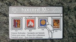 SCHWEIZER BRIEFMARKEN TAXKARTEN