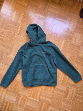 Pull à capuche meltonné vert Levi's
