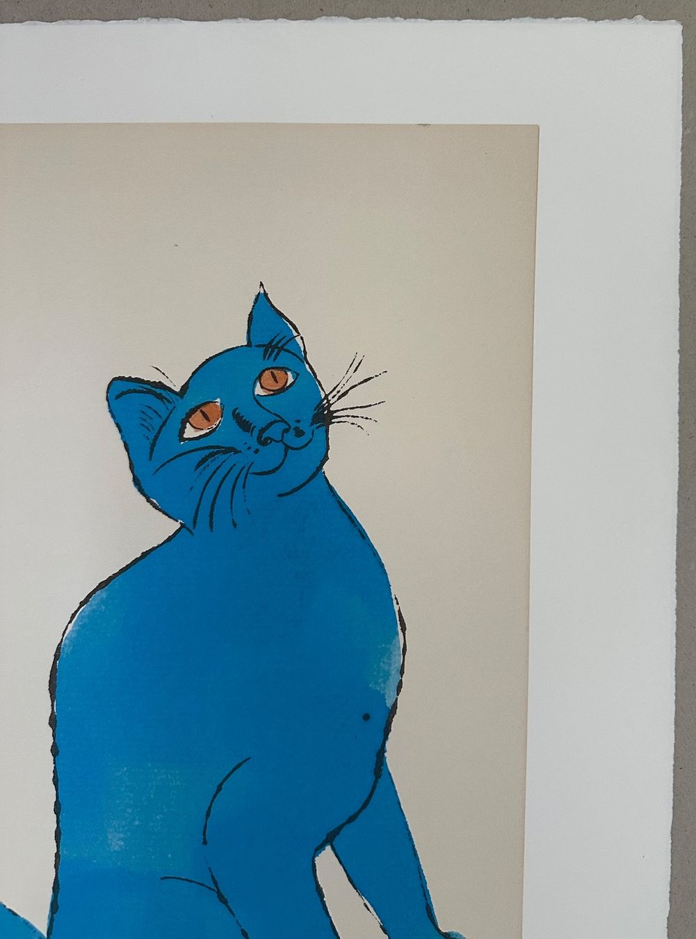 Posters & Illustrations: Warhol: Sam the Cat 44/100 – Neuf (Voir description) à Meilen par Smgdesign 4