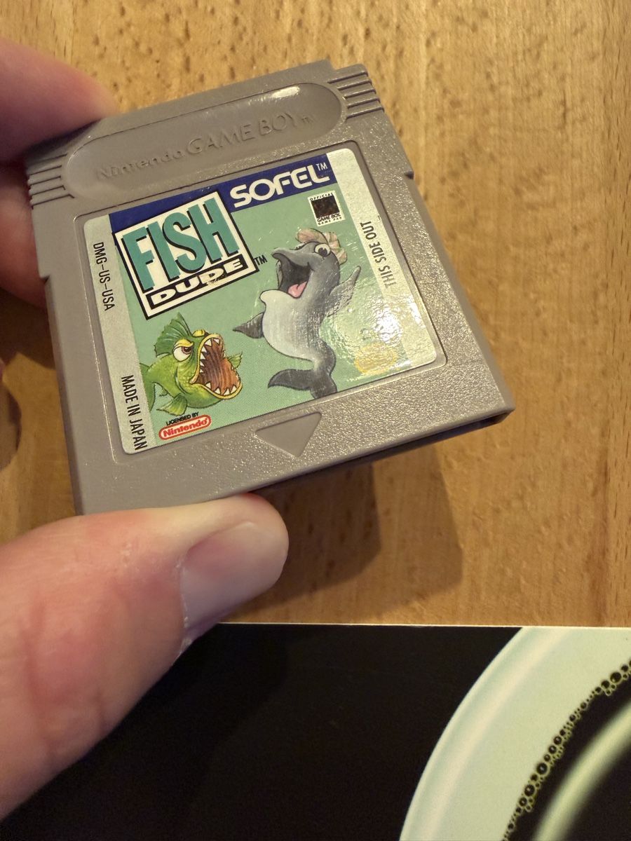 Nintendo Spiele: Nintendo Game Boy Fish Dude Sofel gebraucht – Gebraucht aus Buch SH von blouperx 2