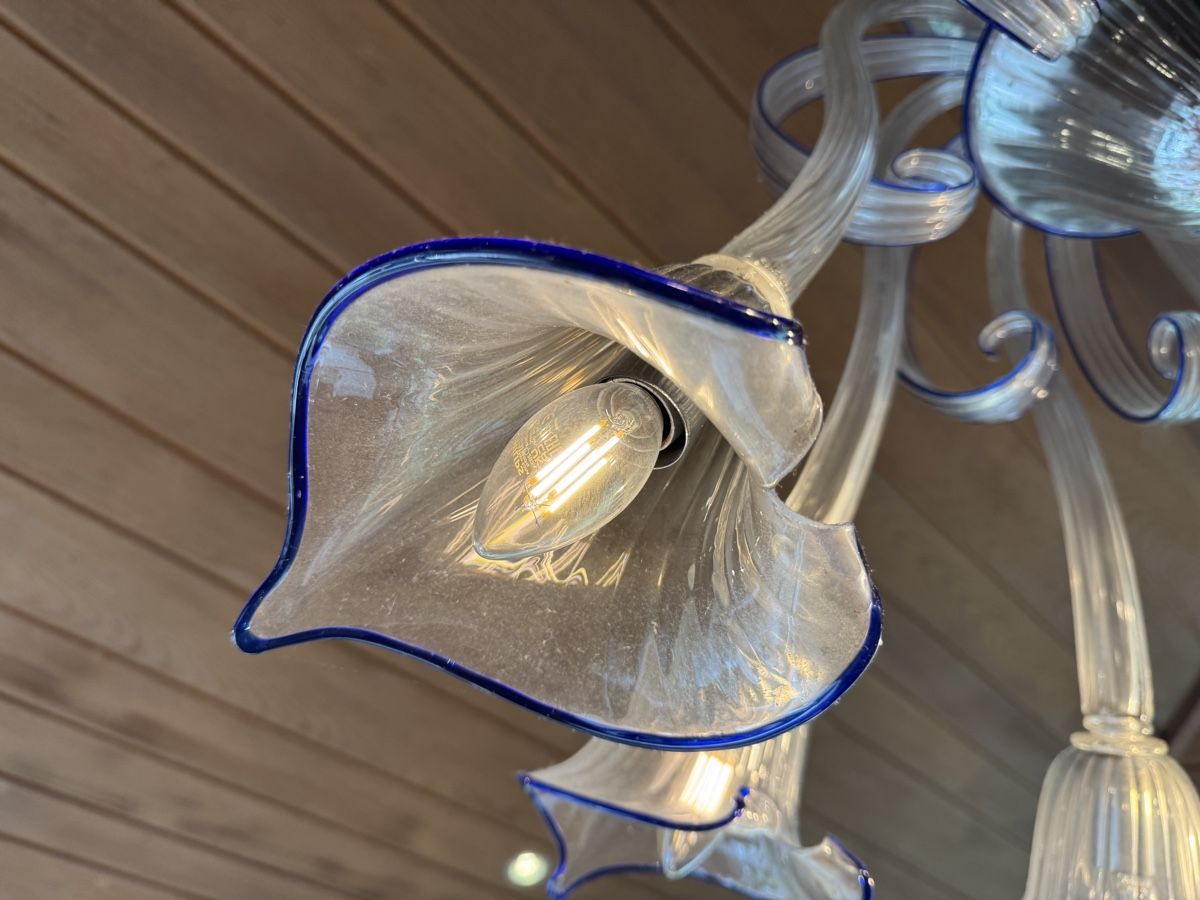 Lampadari & plafoniere: Kronleuchter 3 Stk. Murano-Glas – Usato da Gebenstorf venduto da wargauer 1