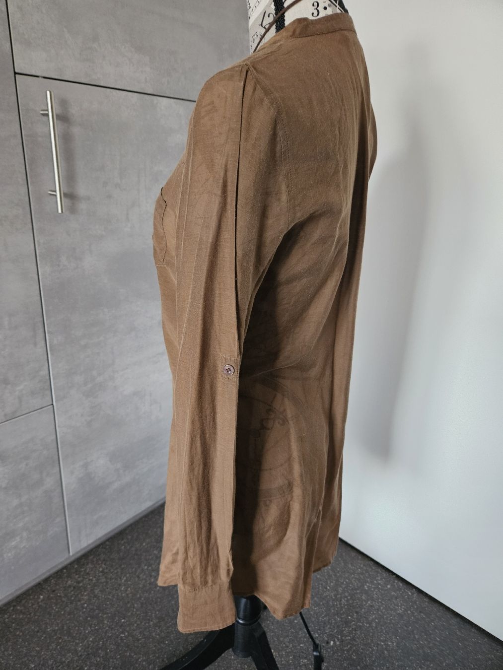 Hallhuber Tuniken: Hallhuber Tunika Bluse, Gr. 36, braun – Neu (gemäss Beschreibung) aus Anwil von tamoos 1