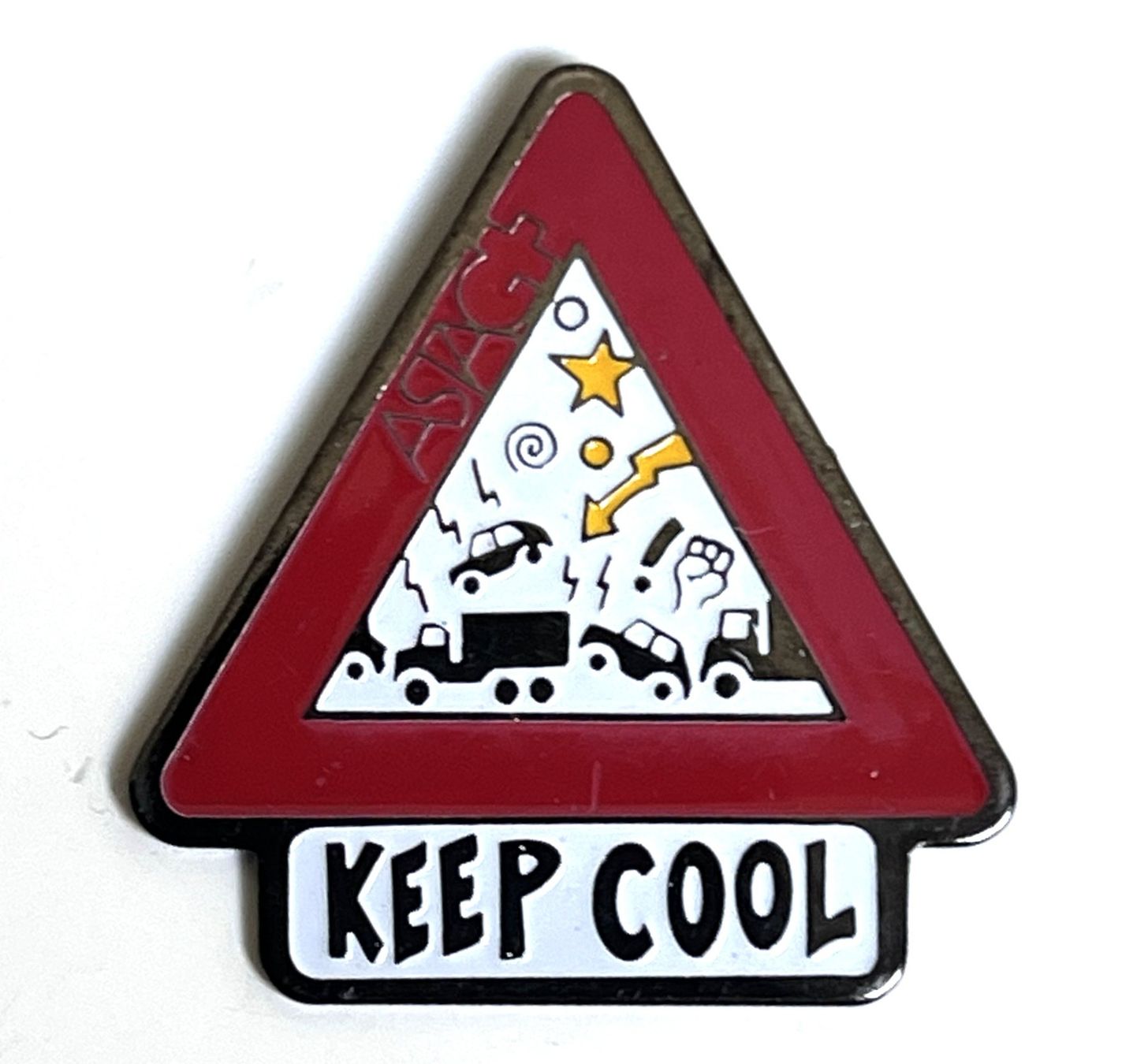 Plaquettes & Badges: Pin Keep Cool Schild – D'occasion à Kriens par TSCH1