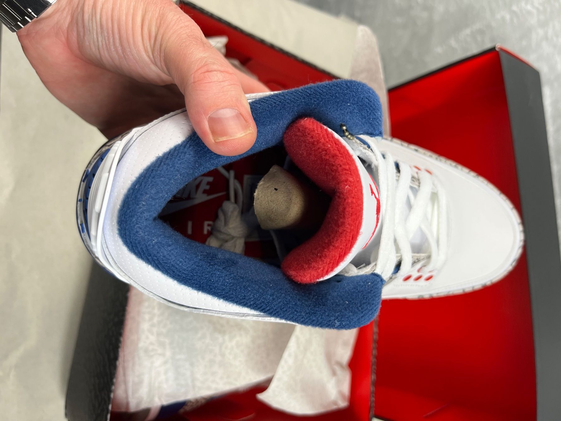Jordan Scarpe da uomo: Jordan 3 Retro True Blue (2016) – Nuovo e nell'imballaggio originale da Niederlenz venduto da dom_r6rz 3
