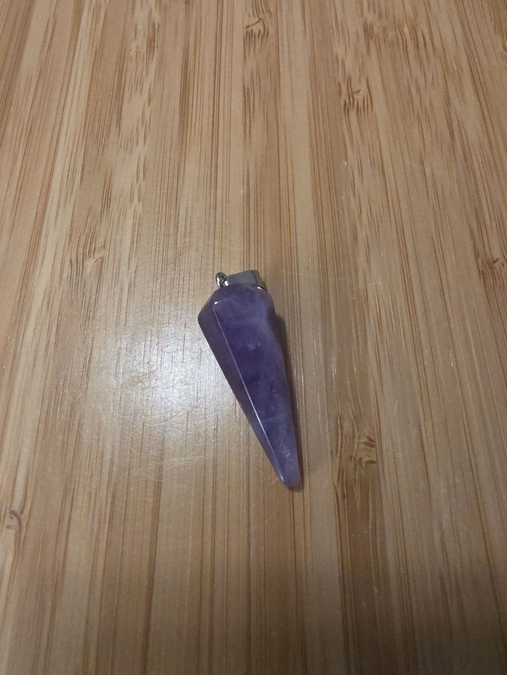 Minerali & Pietre curative: Amethyst Pendel 3 x 1cm – Nuovo e nell'imballaggio originale da Menziken venduto da Mirager 3