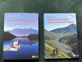 2 Wanderbücher: Zürcher Hausberge & Schweizer Alpen