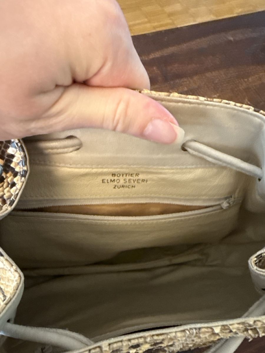 Sacs: Tasche Python mit passendem Gürtel – D'occasion à Horgen par mue_25ll 2