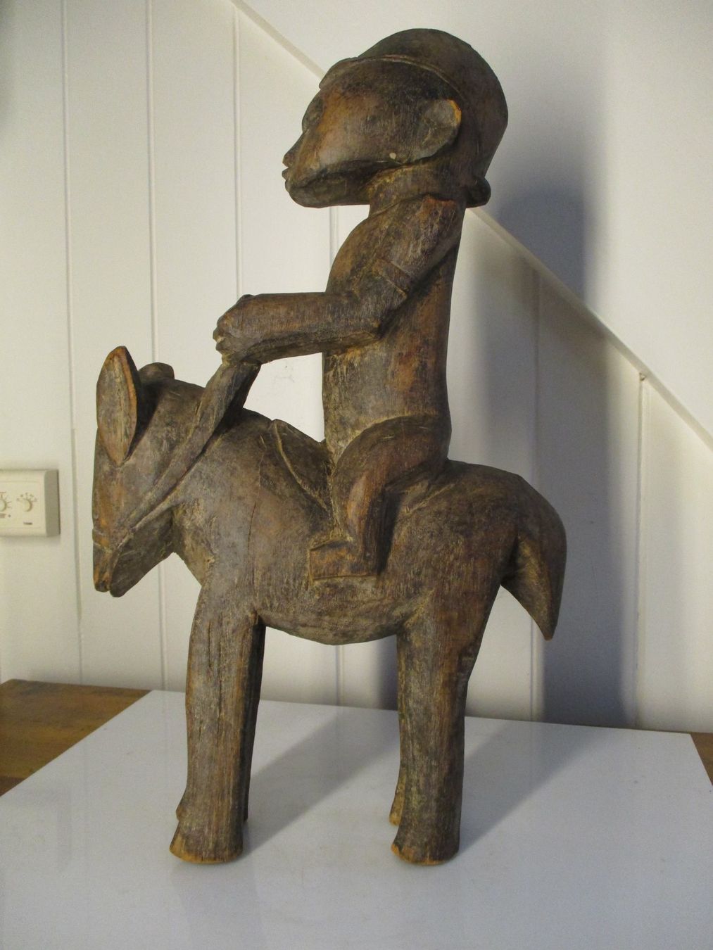Skulpturen & Statuen: Tribal art historische Reiter-Skulptur Afrika Holz Afrique – Gebraucht aus Windisch von Autogrammo 6