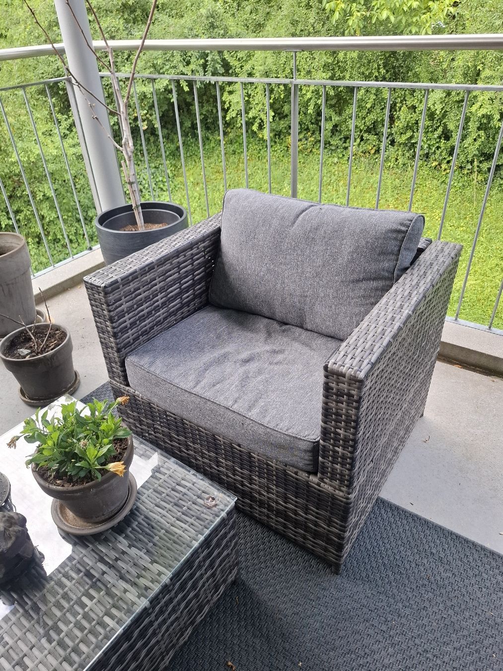 Divani: Rattanlounge - in gutem Zustand – Usato da Galgenen venduto da _sarii_._ 5
