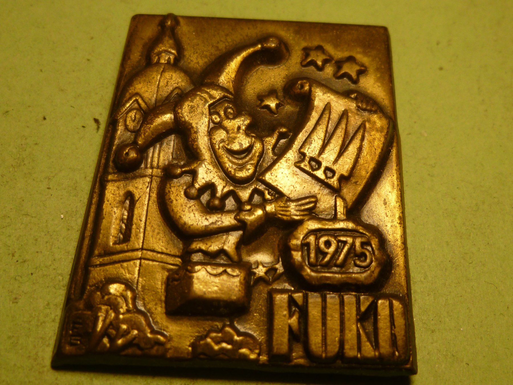Placchette & Badge: OLTEN 1975 MESSING – Usato da Ried (Muotathal) venduto da Mandarin02