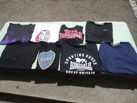 T-shirt Grösse  Xs   XL    3X3L    3X3XL    Total 8-T-shirt