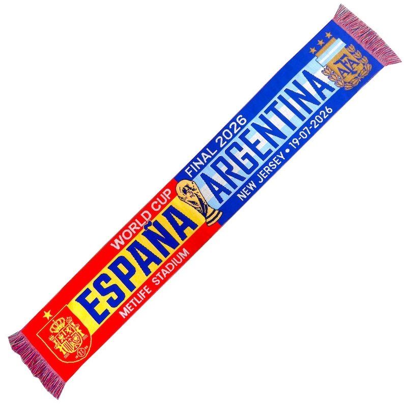 Foulards, Tücher & Schals: Schal WM Final Argentinien - Spanien – Gebraucht aus Pieterlen von reisekultur 1