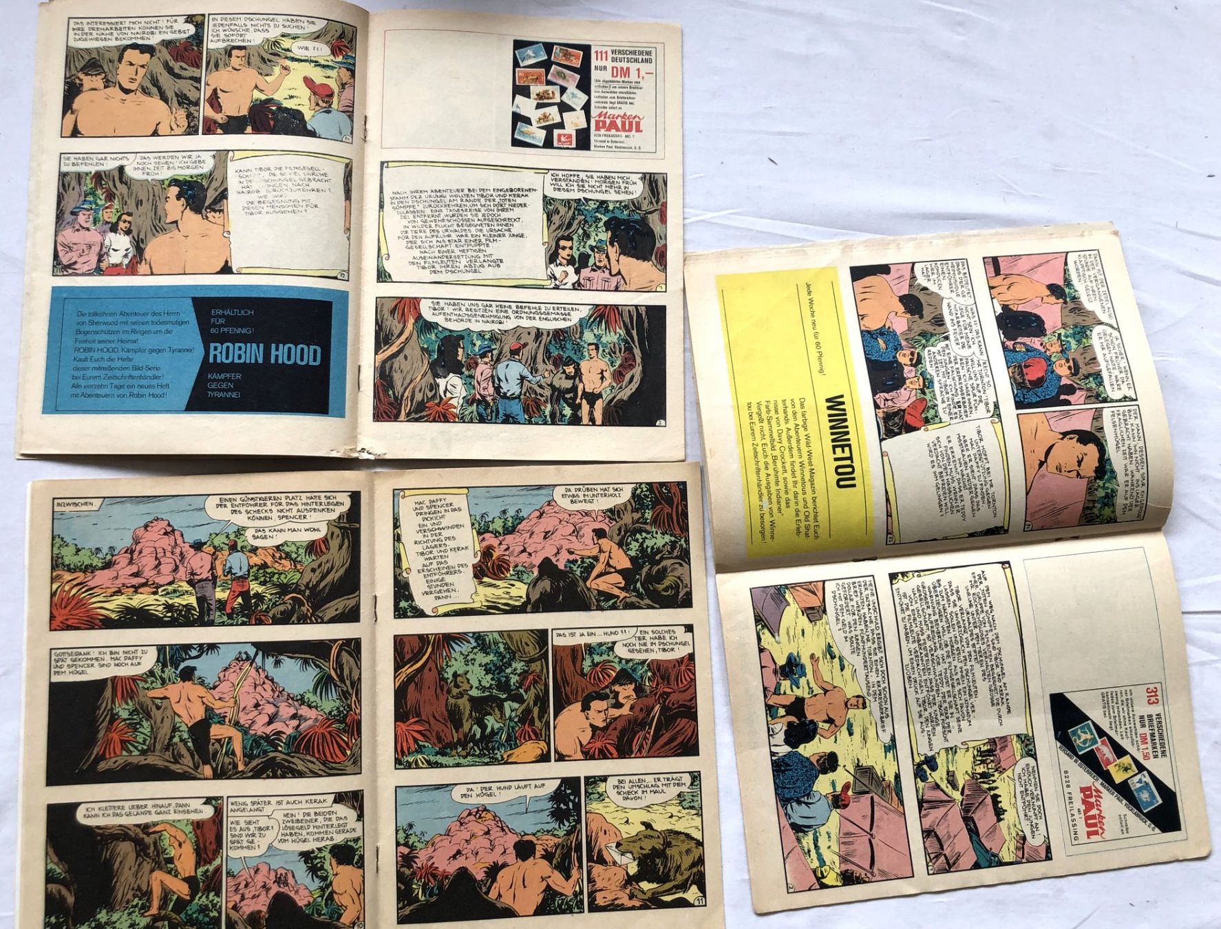 Comics: 28x Hefte - TIBOR - HELD DES DSCHUNGELS - Nr.85-112 – Gebraucht aus Schaffhausen von durruti 9