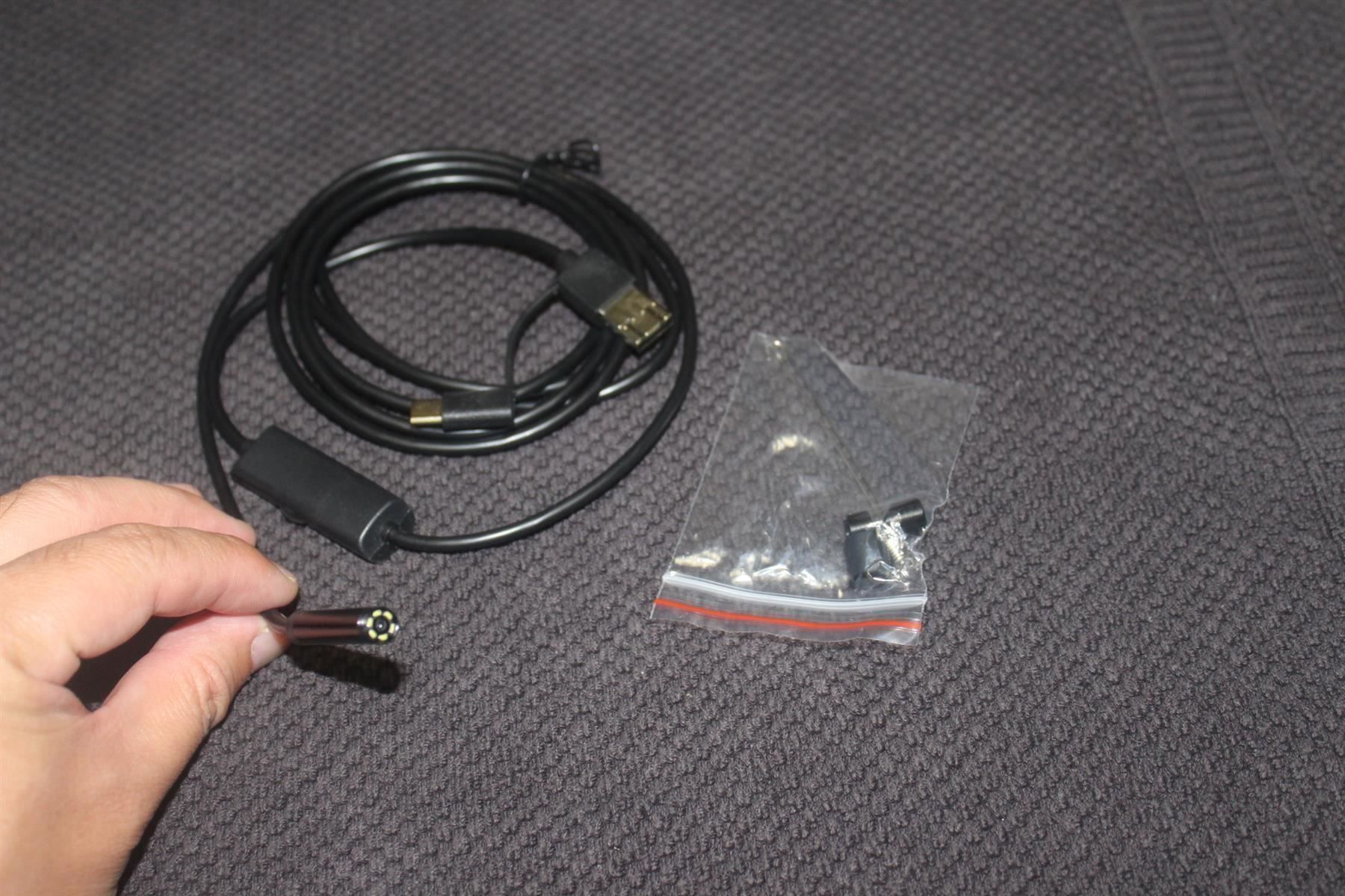 Videocamere: 3in1 USB Endoscope 5.5mm 2meter Kamera – Nuovo (secondo la descrizione) da Kirchdorf AG venduto da Apost008 1