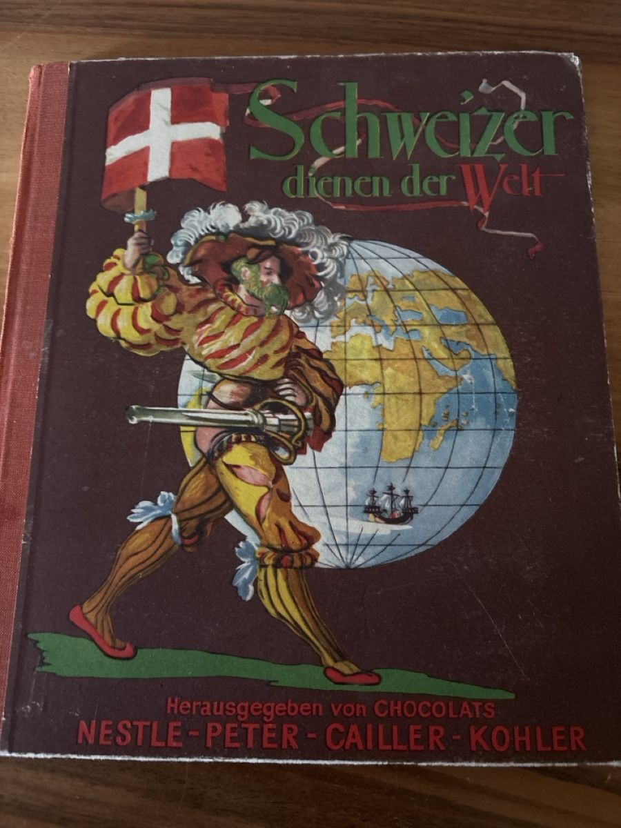 Alben: Album Schweizer dienen der Welt 1943 – Gebraucht aus st.gallen von Garagen_Verkauf