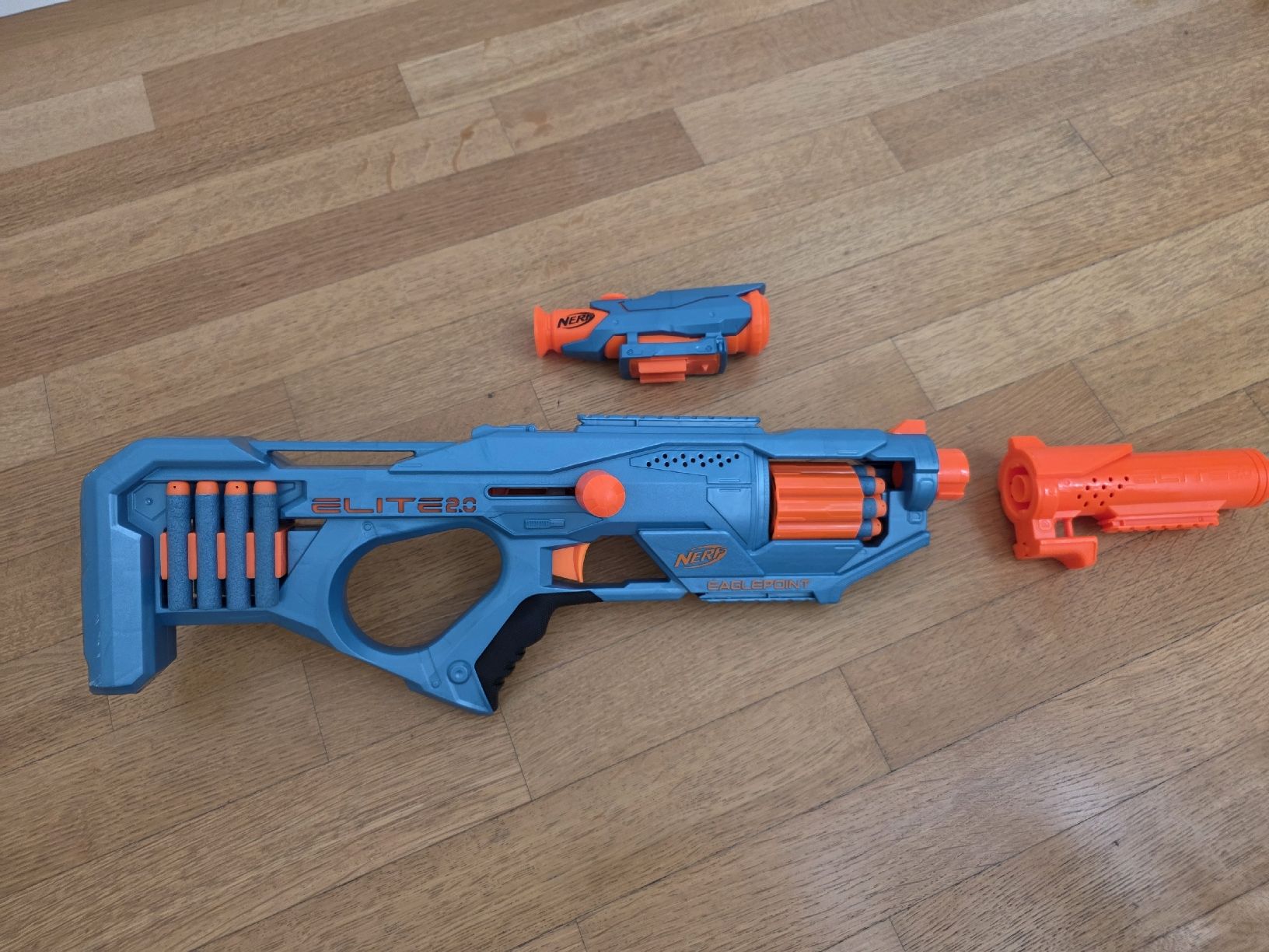Nerf Spielzeuge: Eaglepoint Nerfgun Elite 2.0 – Gebraucht aus Zürich von ebednarek