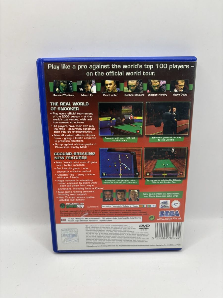 Spiele: World Snooker Championship 2005 PS2 – Gebraucht aus Genève von sho_67qj 1