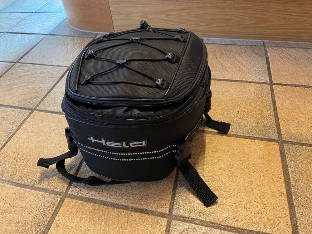 Held Iconic GT Hecktasche L - 15-21 Liter Wasserdichte Motorradtasche