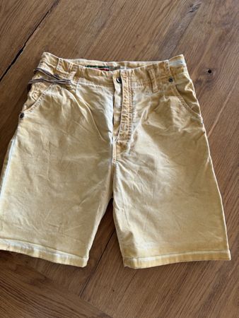 Jeans Shorts Please, XS (S), gelb