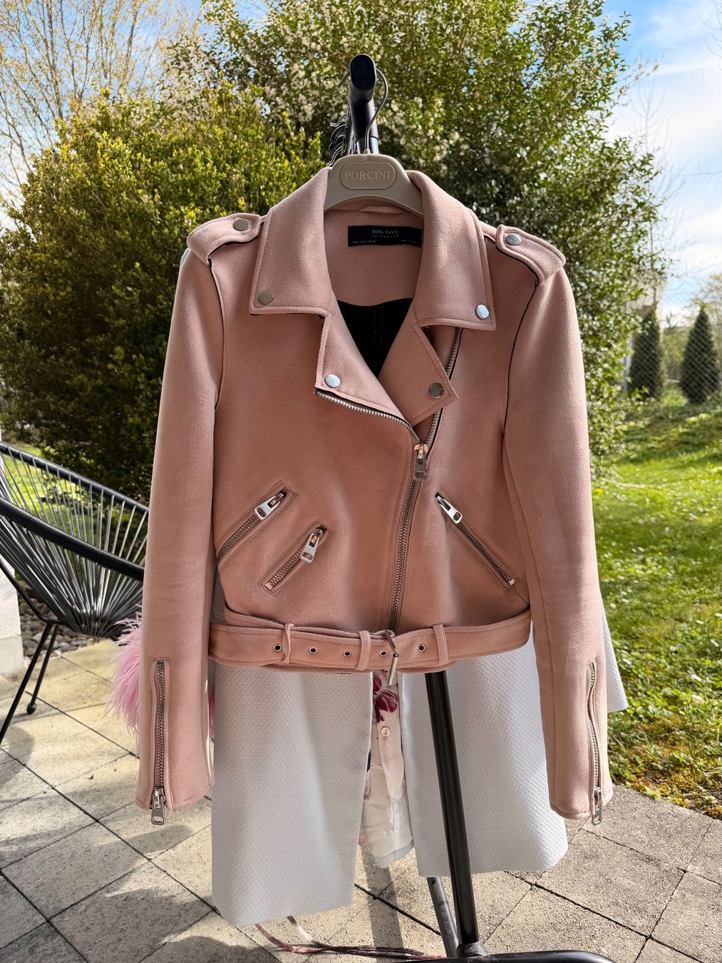 Zara Giacche: Zara Frühlingsjacke in Pink Grösse S – Usato da Winterthur venduto da yan_jnw8 2