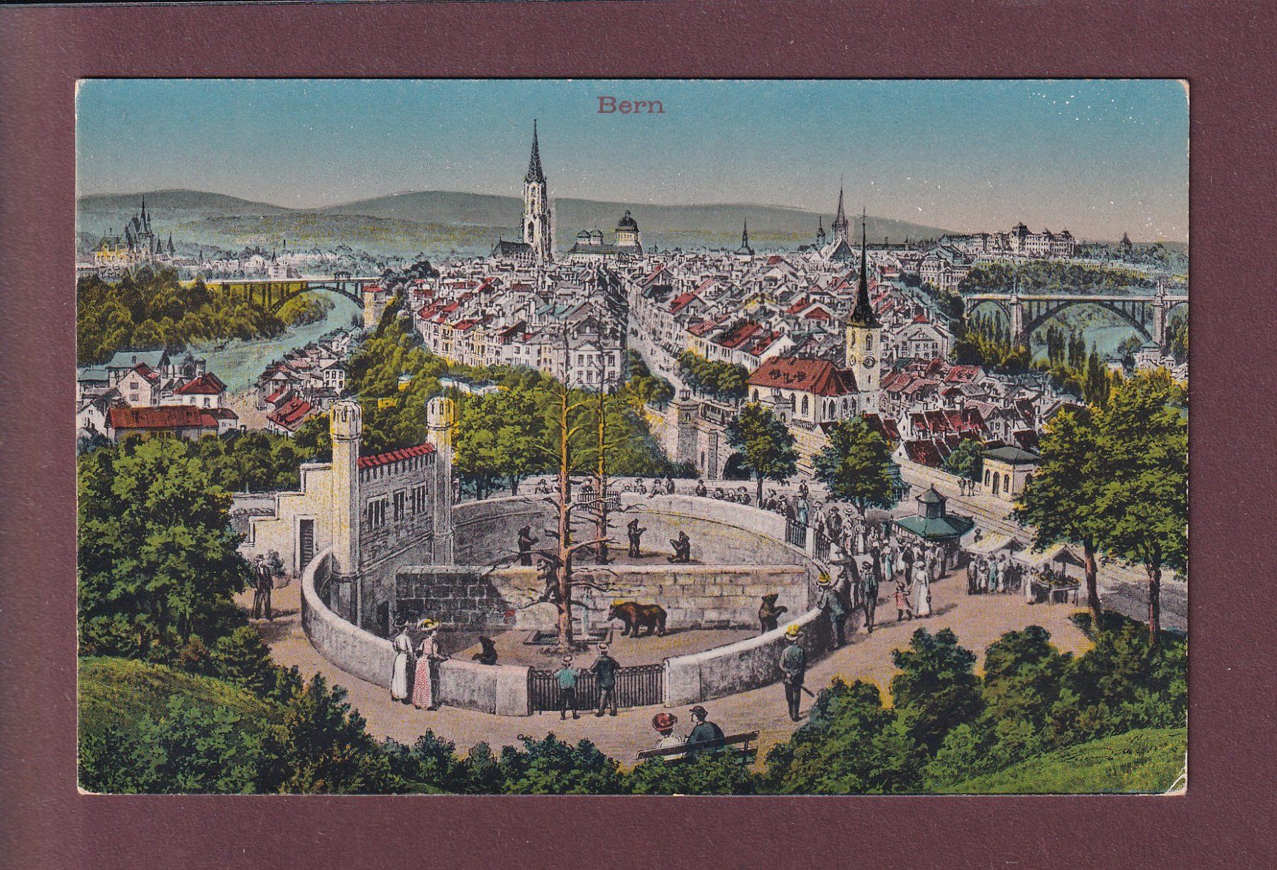 Cartoline postali: BERN - Bärengraben – Usato da Pully venduto da nicecards