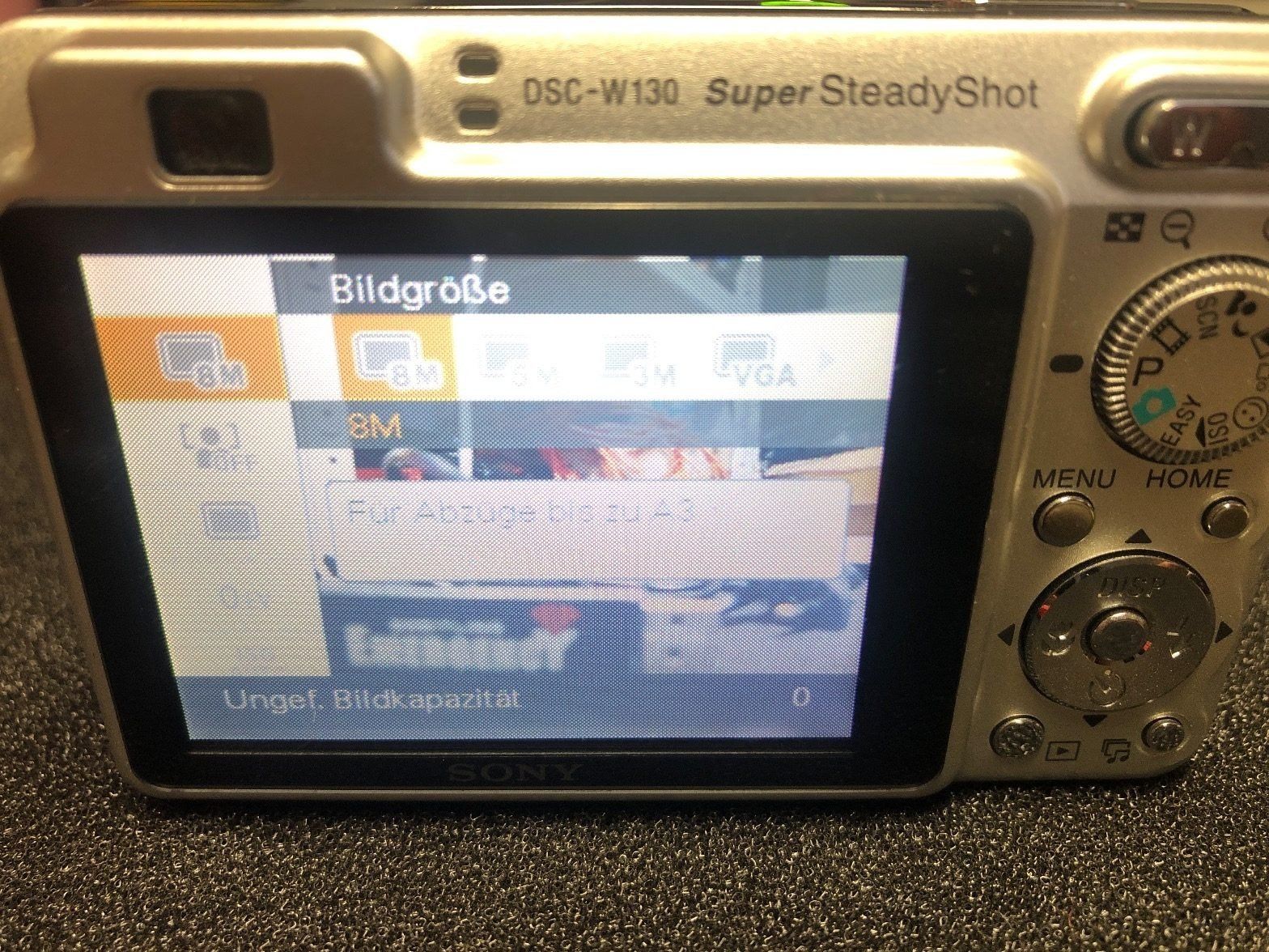 Sony Fotocamera: Sony Cyber-shot DSC-W130 8.1MP – Usato da Reinach BL venduto da colmarer 2