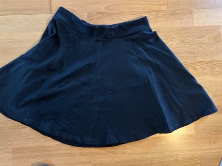 Jupe évasé noir taille élastique