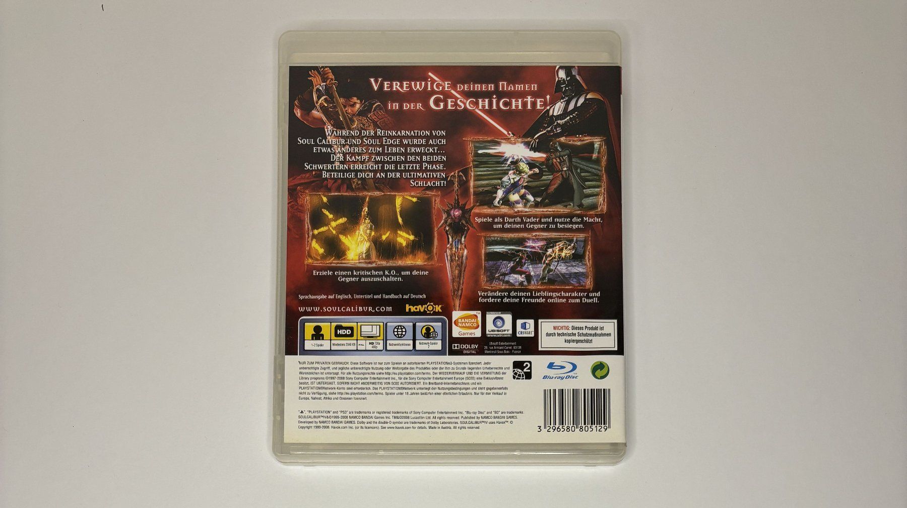 Giochi: PS3 - SoulCalibur IV – Usato da Allschwil venduto da Bullach 2