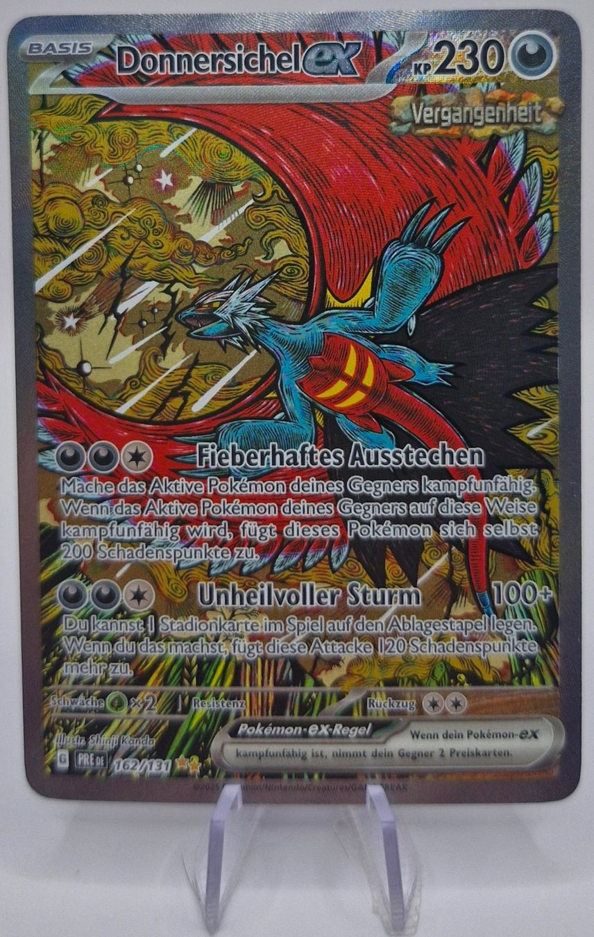 Pokémon Carte collezionabili: Donnersichel EX / Roaring Moon EX / PRE 162 – Nuovo (secondo la descrizione) da Arni AG venduto da PokemonCardsStore