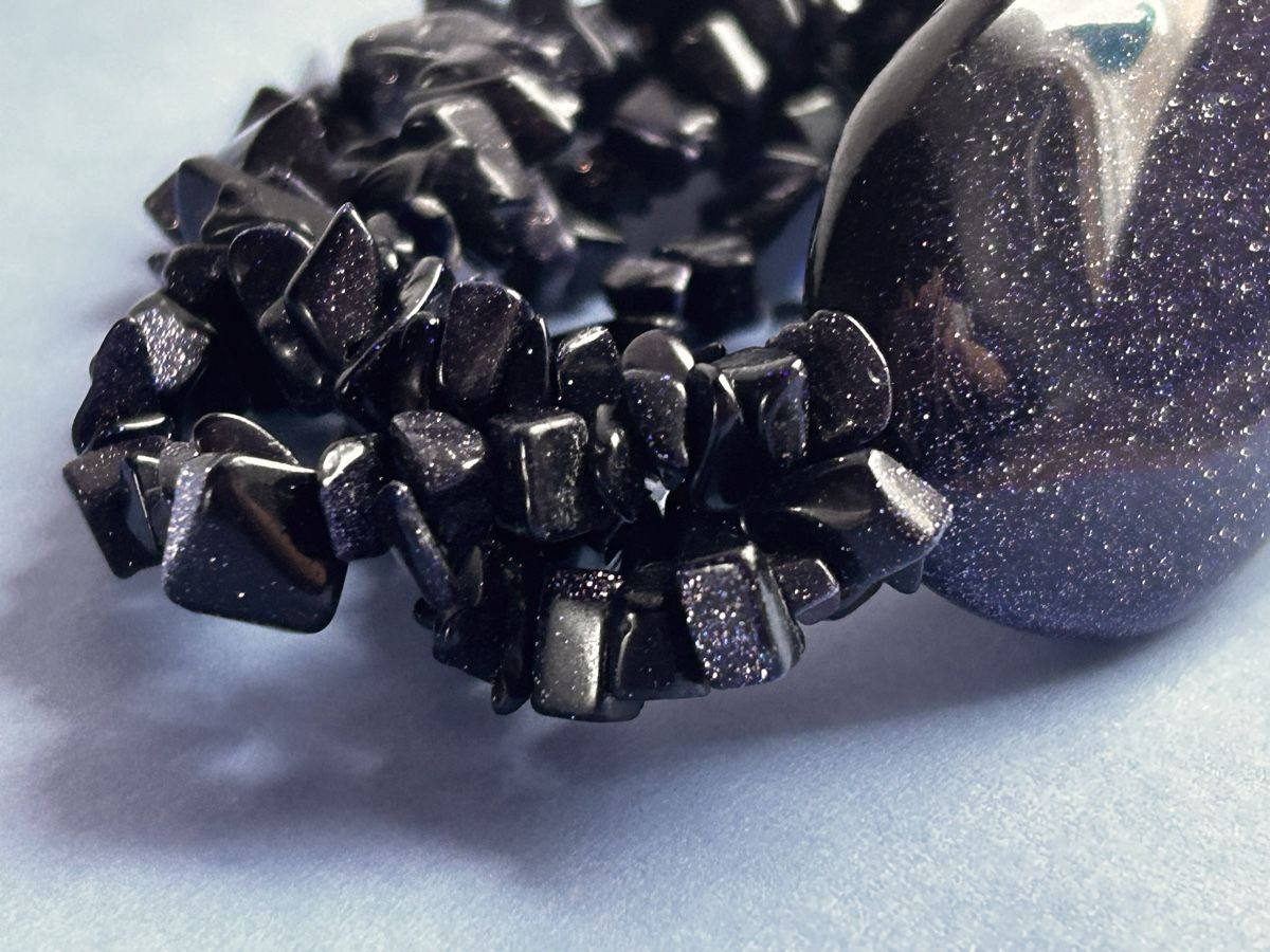 Armbänder & -reifen: Blauer Sandstein Armband UNIVERSUM – Gebraucht aus Laufen von belleskulptur 4