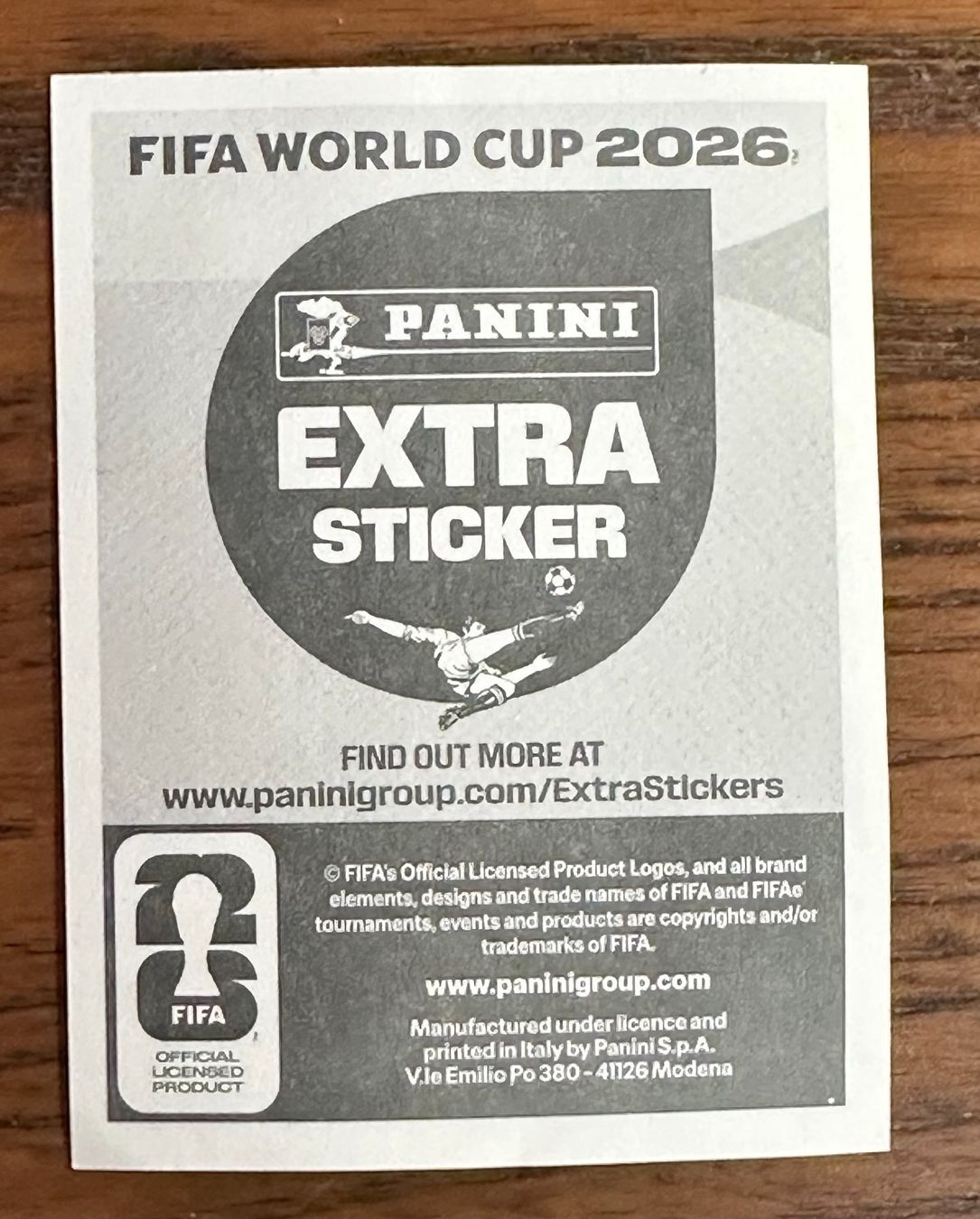 Panini Carte collezionabili: PANINI 2026 - Extra Sticker Federico Valverde – Nuovo (secondo la descrizione) da Lavigny venduto da vinz59 1