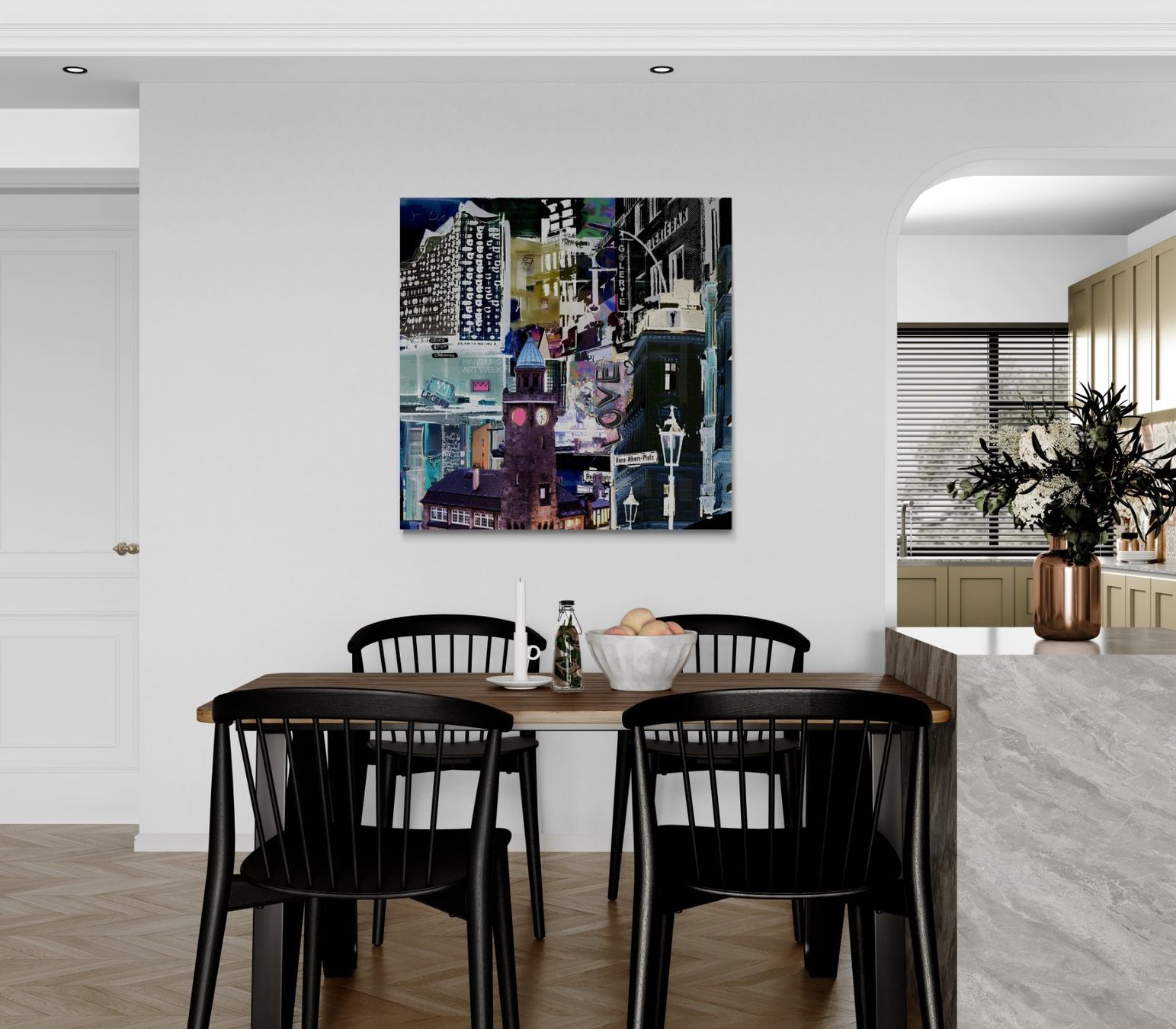 Poster & Bilder: Hamburg Night – Neu und originalverpackt aus Hergiswil NW von WonderprintsCH 5