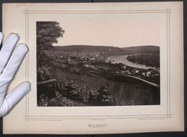 Fotografie Waldshut, Panorama der Ortsch