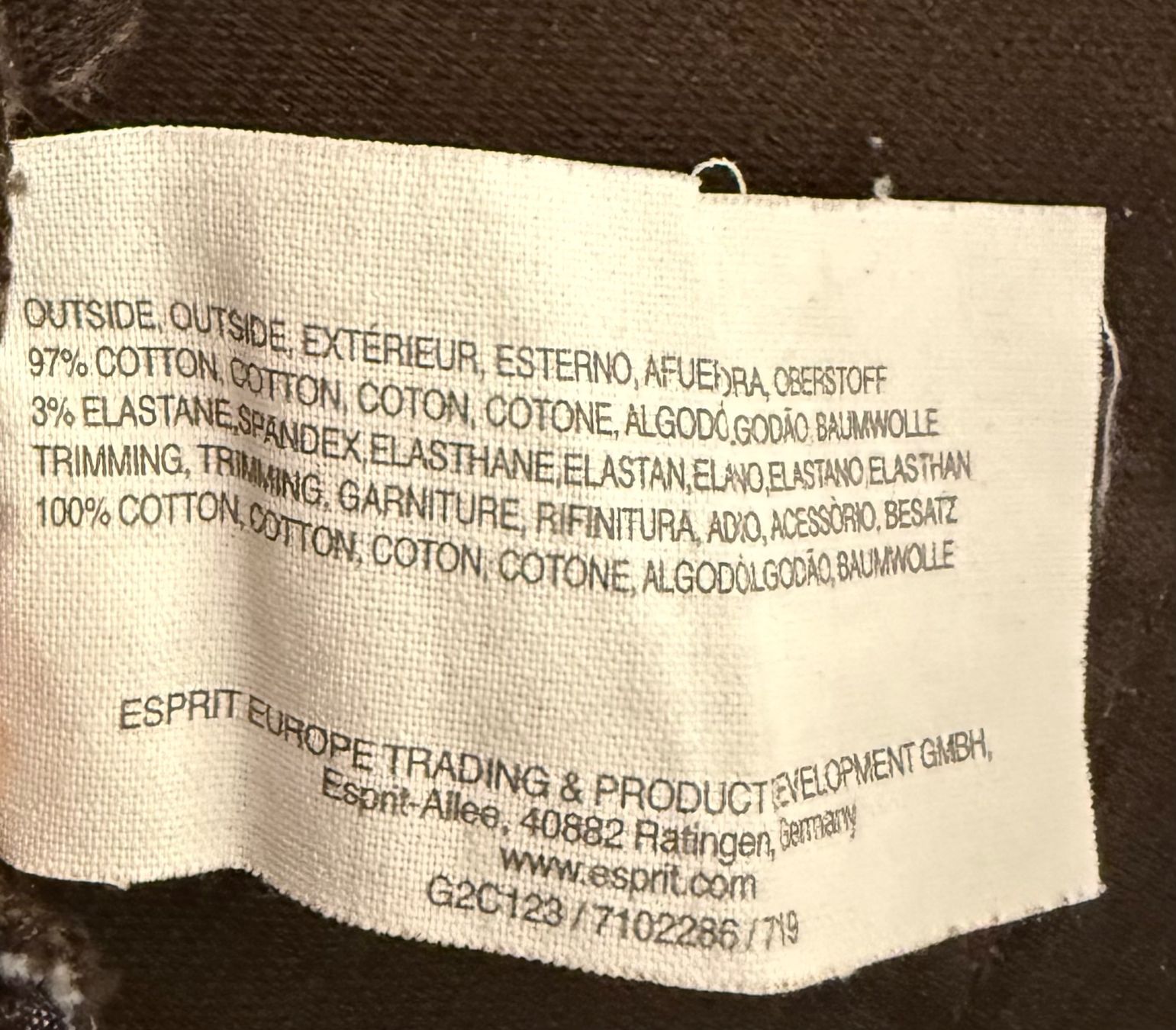 Pantaloni: Schöne Hose der Marke Esprit, Grösse 36 – Usato da Niederweningen venduto da baghirac 2