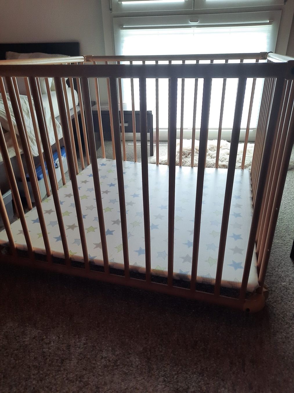 Geuther Betten: Baby Holzgitter Bett – Gebraucht aus Horgen von Statik51 2