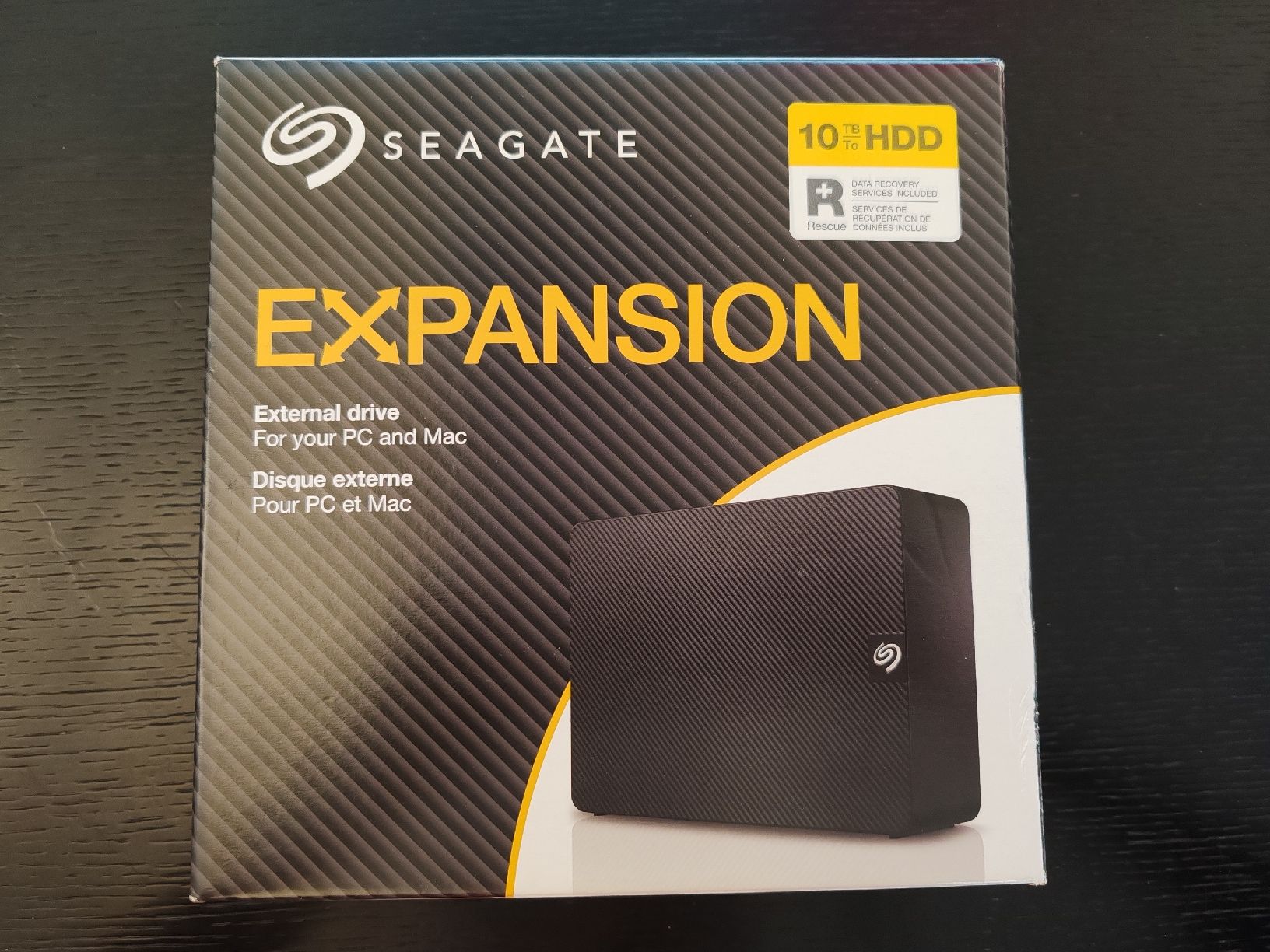 Seagate Dischi rigidi: Seagate Expansion Dekstop 10 TB – Nuovo e nell'imballaggio originale da Bern venduto da PrettyGood