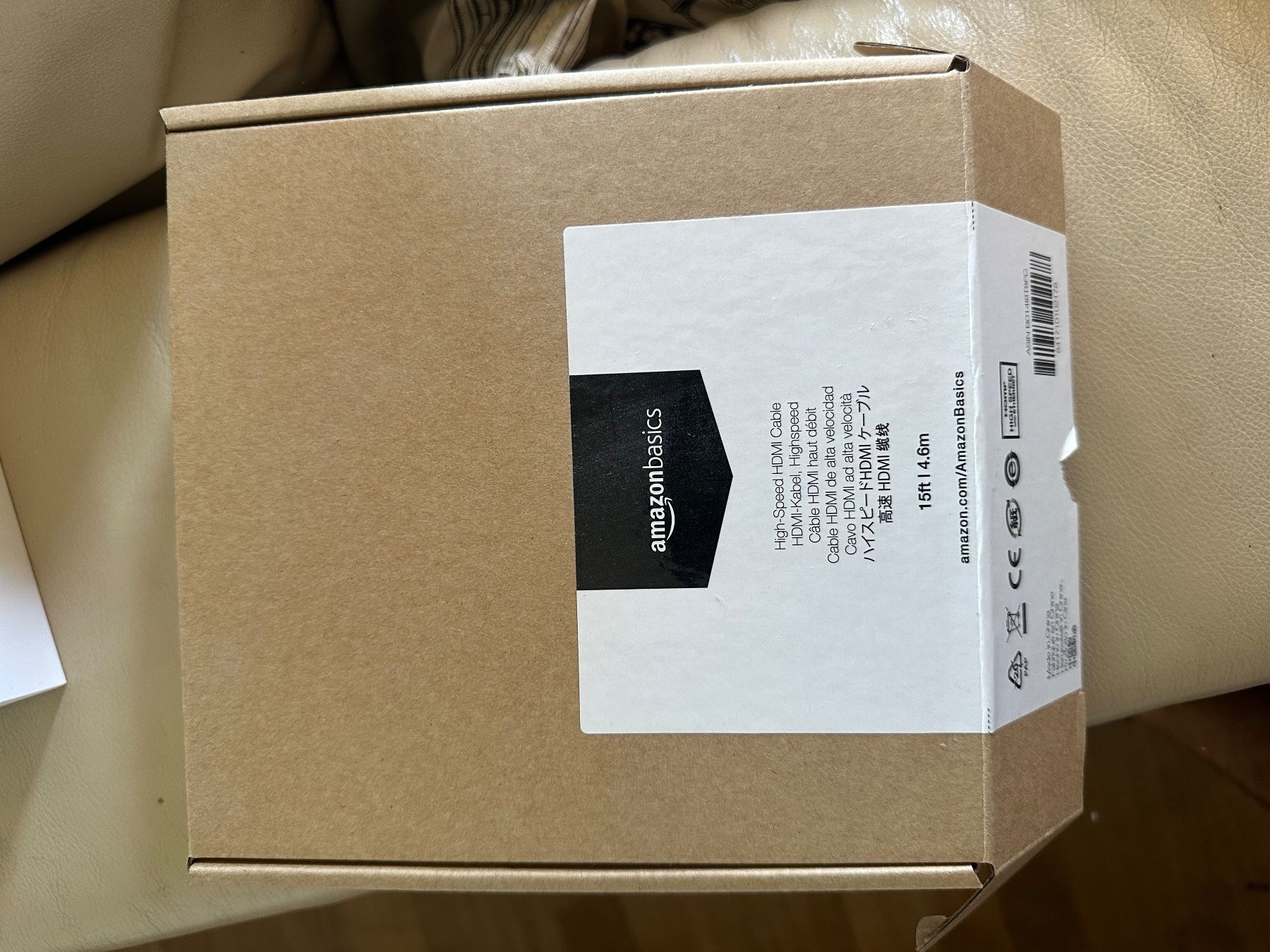 Amazon Cavi: AmazonBasics HDMI-Kabel 4.6 m / 15 ft – Usato da Zürich venduto da art_2j7h 1