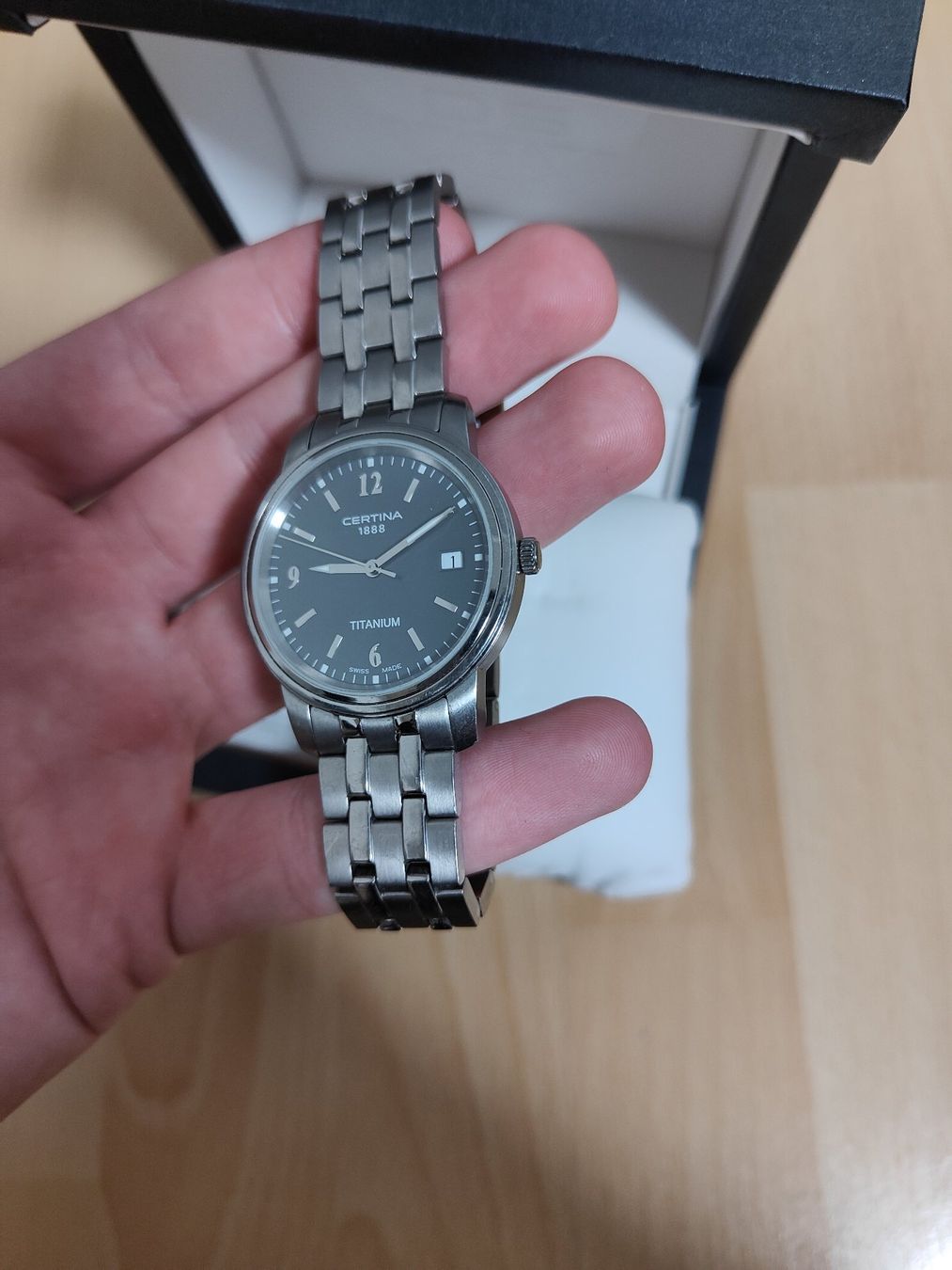 Certina Montres: Certina Titanium Quarzuhr – D'occasion à Eichberg par Kai.1291 1