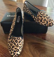 Dune London Slipper Leo Muster Grösse 38 neu