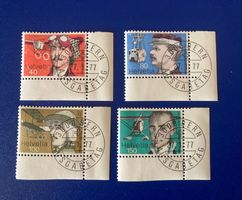Porträtmarken mit ET-Vollstempel