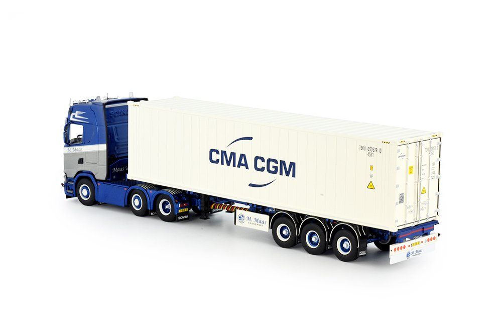 Tekno Kit di modellismo & Modellini statici: Tekno 76539 Scania Maas – Nuovo e nell'imballaggio originale da Dagmersellen venduto da FBM-Bacheli 1