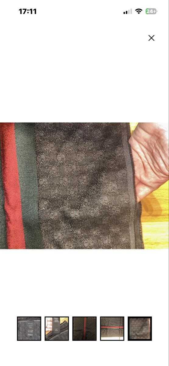 Gucci Schals: Sciarpa Gucci uomo – Gebraucht aus Gravesano von mer_xc6b 3