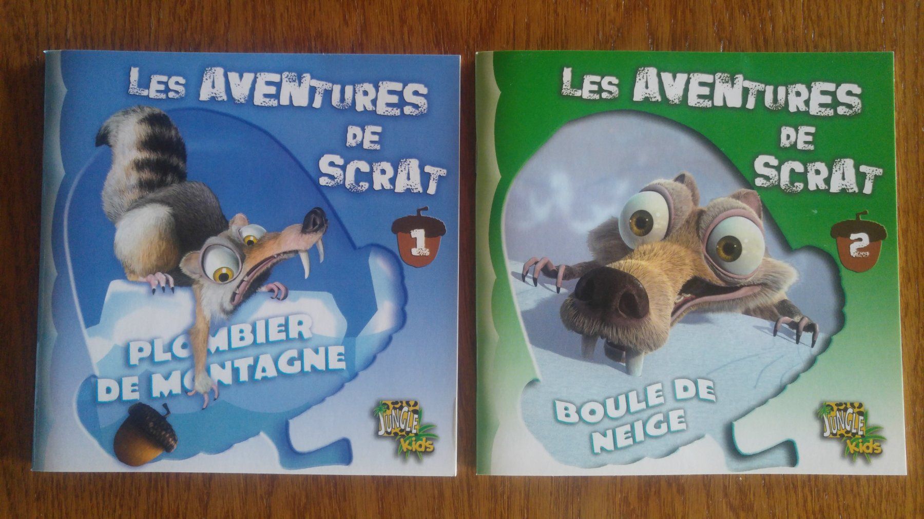 Libri: 2 livres Les aventures de Scrat – Usato da Fribourg venduto da Alexia90