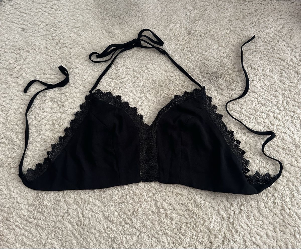 Shein Top: Haut dos nu noir Shein - Taille M – Nuovo (secondo la descrizione) da Neuchâtel venduto da aliceguins