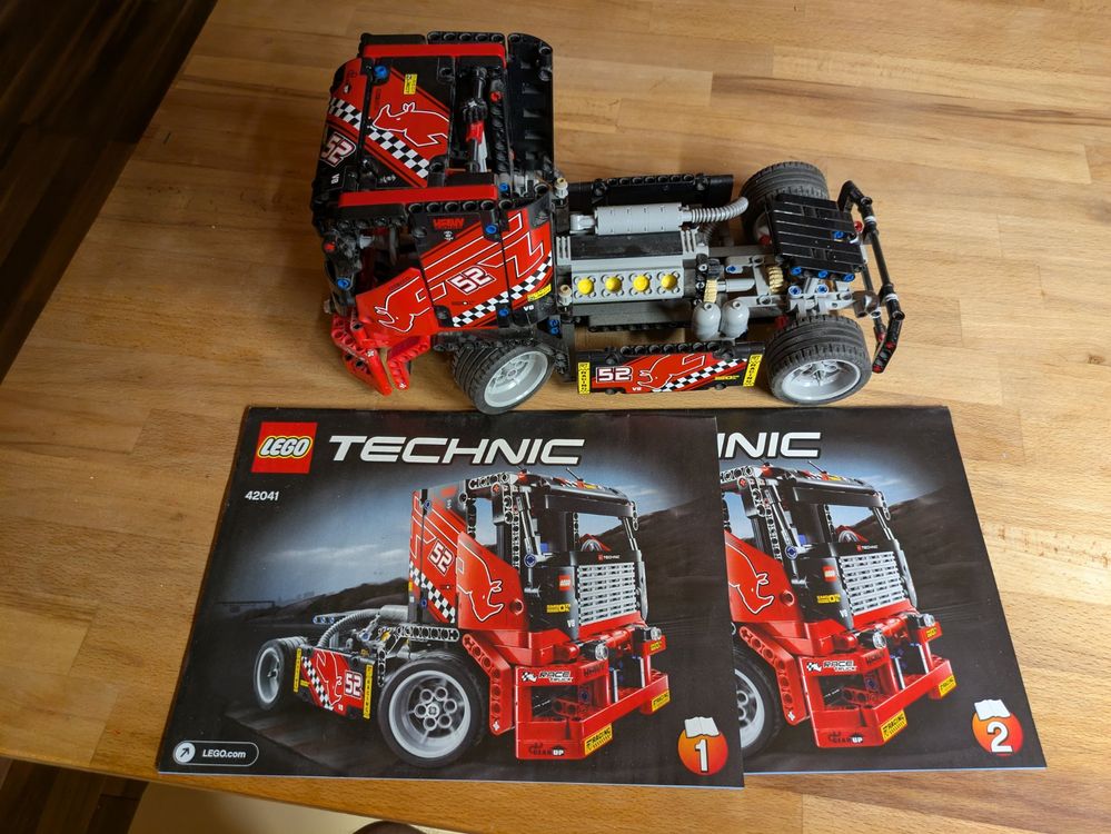 Lego Technic Renntruck 42041 mit Anleitung (Gebraucht) in Affoltern am ...