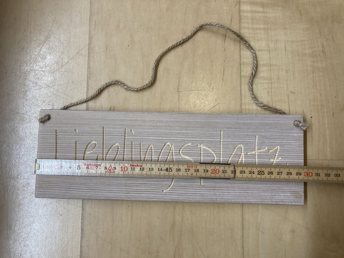 Tutte le decorazioni: Schild, Geschenk, Holz – Nuovo (secondo la descrizione) da Illgau venduto da Pbuergler1 1
