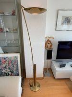 Stehlampe Messing guter Zustand
