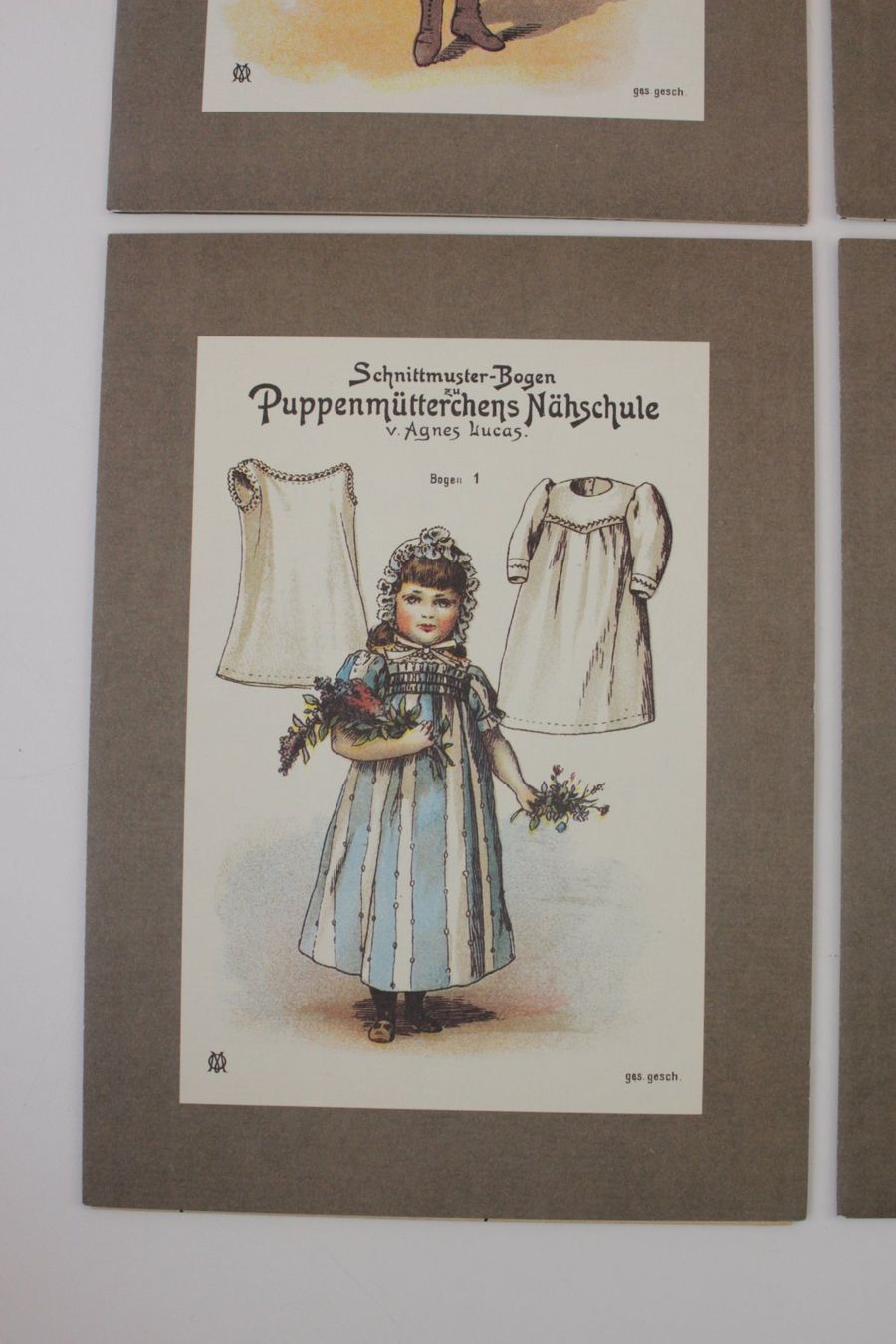 Cartamodelli: Vintage Puppen Schnittmuster Agnes Lucas Nähschule – Usato da Basel venduto da IRMAundFRED 7