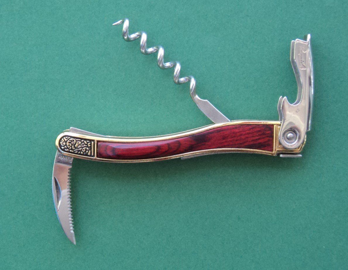 Laguiole Apribottiglie & Tappi per chiusura: Laguiole Sommelier Messer mit Etui, neuwertig, – Nuovo (secondo la descrizione) da Sachseln venduto da bru_pj82 3